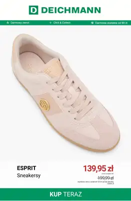 Deichmann - gazetka promocyjna Sneakersy o niskim profilu od środy 29.07  - strona 11