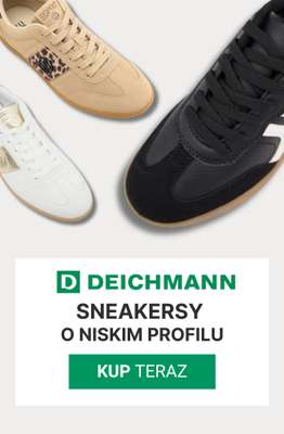 Deichmann - gazetka promocyjna Sneakersy o niskim profilu od środy 29.07 