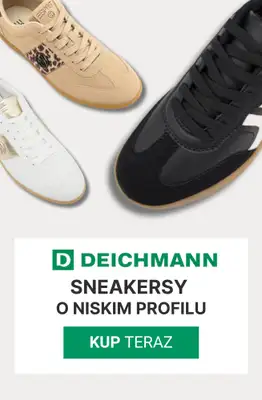 Deichmann - gazetka promocyjna Sneakersy o niskim profilu od środy 29.07 