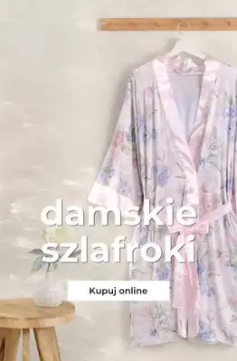 home&you - gazetka promocyjna Szlafroki damskie od środy 29.07 do niedzieli 09.08