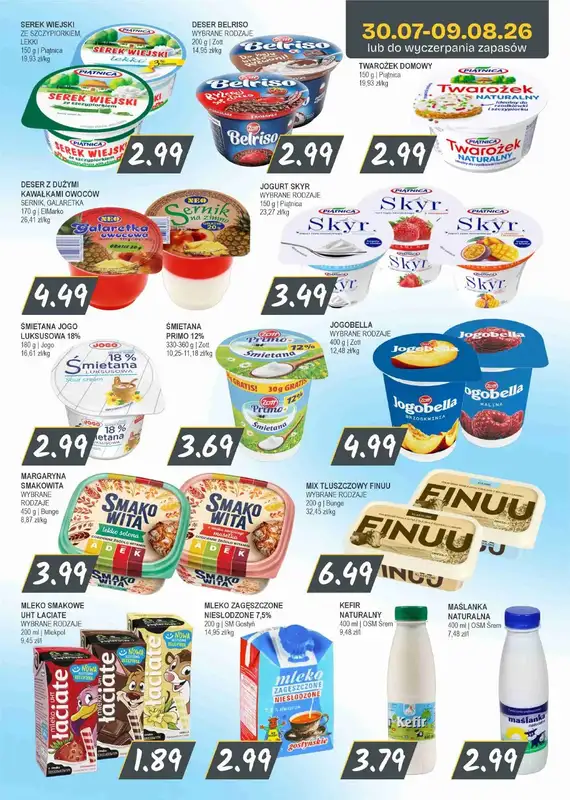 Słoneczko - gazetka promocyjna Gazetka od czwartku 30.07 do niedzieli 09.08 - strona 3