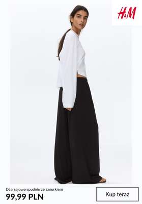 H&M - gazetka promocyjna Spodnie damskie WIDE LEG od środy 29.07  - strona 5
