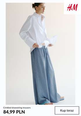 H&M - gazetka promocyjna Spodnie damskie WIDE LEG od środy 29.07  - strona 8