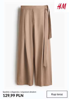 H&M - gazetka promocyjna Spodnie damskie WIDE LEG od środy 29.07  - strona 3