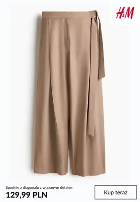 H&M - gazetka promocyjna Spodnie damskie WIDE LEG od środy 29.07  - strona 3