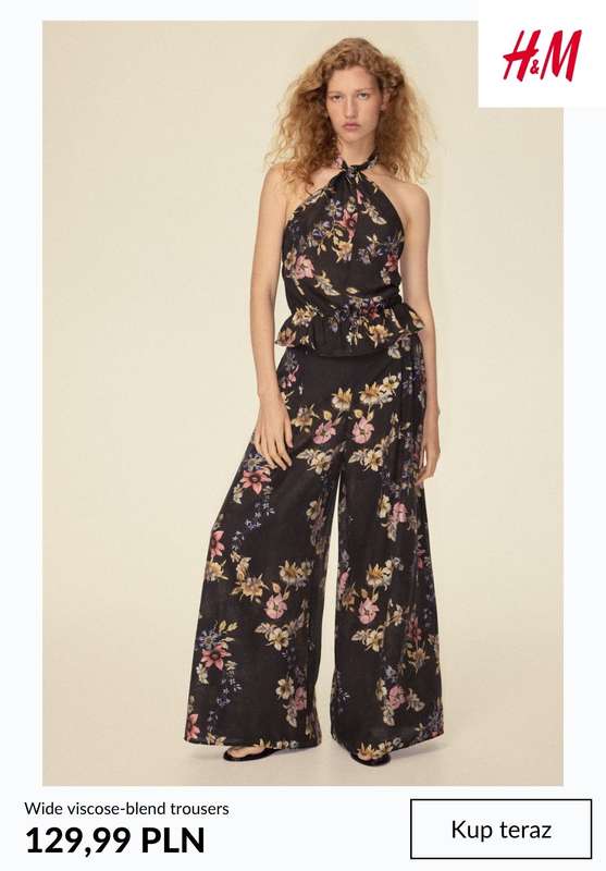 H&M - gazetka promocyjna Spodnie damskie WIDE LEG od środy 29.07  - strona 7