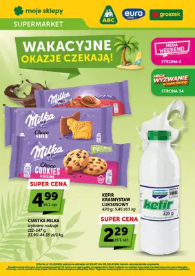 Groszek - gazetka promocyjna Gazetka Supermarket  do środy 05.08