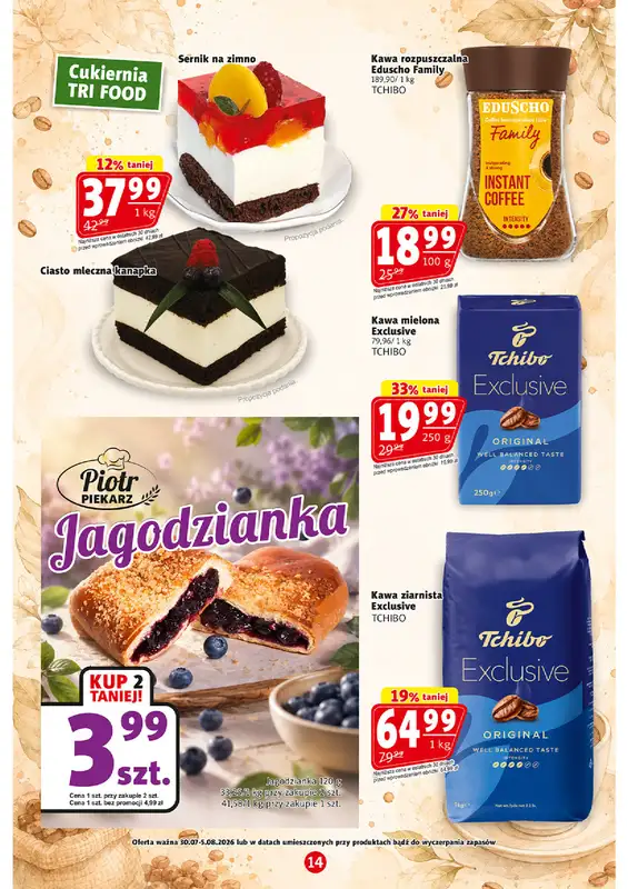 Prim Market - gazetka promocyjna Gazetka od czwartku 30.07 do środy 05.08 - strona 14