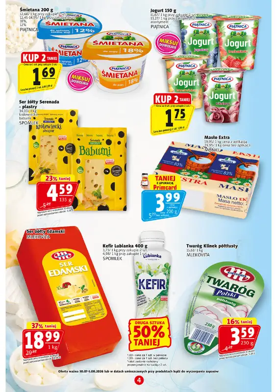 Prim Market - gazetka promocyjna Gazetka od czwartku 30.07 do środy 05.08 - strona 4
