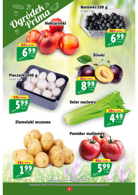 Prim Market - gazetka promocyjna Gazetka od czwartku 30.07 do środy 05.08 - strona 6