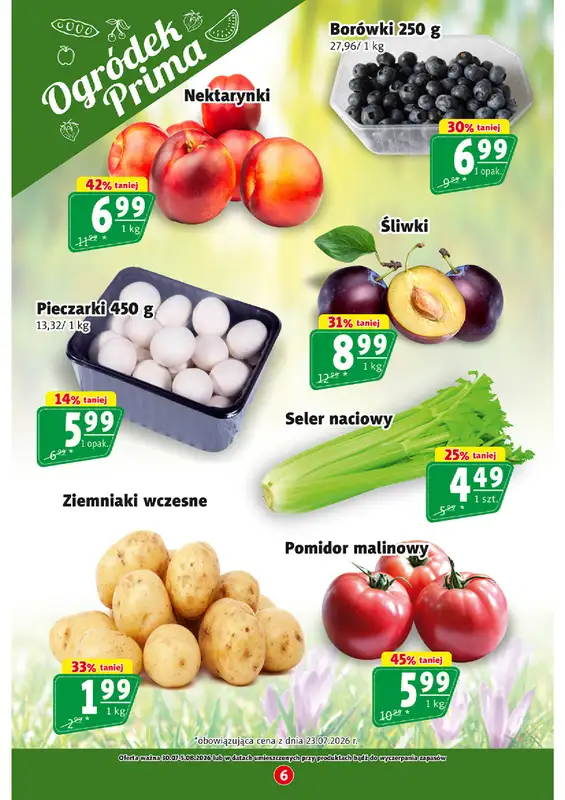 Prim Market - gazetka promocyjna Gazetka od czwartku 30.07 do środy 05.08 - strona 6