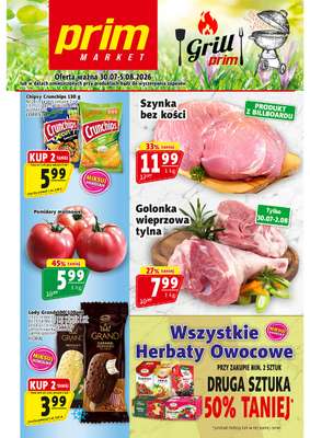 Prim Market - gazetka promocyjna Gazetka od czwartku 30.07 do środy 05.08