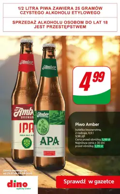 Dino - gazetka promocyjna Super promocje na piwo! od czwartku 30.07 do wtorku 04.08 - strona 9