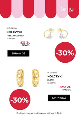 Briju - gazetka promocyjna Wyprzedaż do 70% - sprawdź nowe modele! od środy 29.07 do środy 12.08 - strona 12