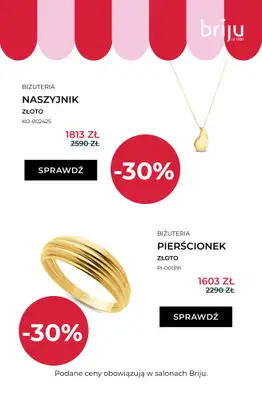 Briju - gazetka promocyjna Wyprzedaż do 70% - sprawdź nowe modele! od środy 29.07 do środy 12.08 - strona 16