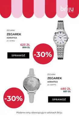 Briju - gazetka promocyjna Wyprzedaż do 70% - sprawdź nowe modele! od środy 29.07 do środy 12.08 - strona 18
