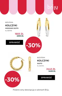 Briju - gazetka promocyjna Wyprzedaż do 70% - sprawdź nowe modele! od środy 29.07 do środy 12.08 - strona 15