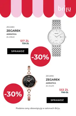 Briju - gazetka promocyjna Wyprzedaż do 70% - sprawdź nowe modele! od środy 29.07 do środy 12.08 - strona 20