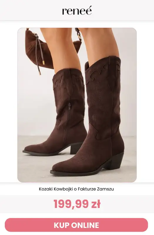 Renee - gazetka promocyjna Kowbojki damskie od środy 29.07 do niedzieli 09.08 - strona 4