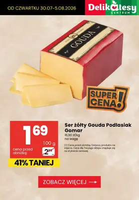 Delikatesy Centrum - gazetka promocyjna Produkty na kanapkę - SPRAWDŻ PROMOCJE! od czwartku 30.07 do środy 05.08 - strona 2