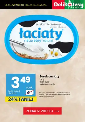 Delikatesy Centrum - gazetka promocyjna Produkty na kanapkę - SPRAWDŻ PROMOCJE! od czwartku 30.07 do środy 05.08 - strona 6