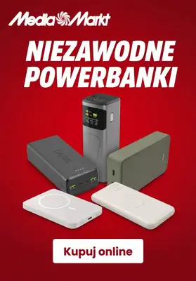 Media Markt - gazetka promocyjna Powerbanki w super cenach od czwartku 30.07 do soboty 08.08
