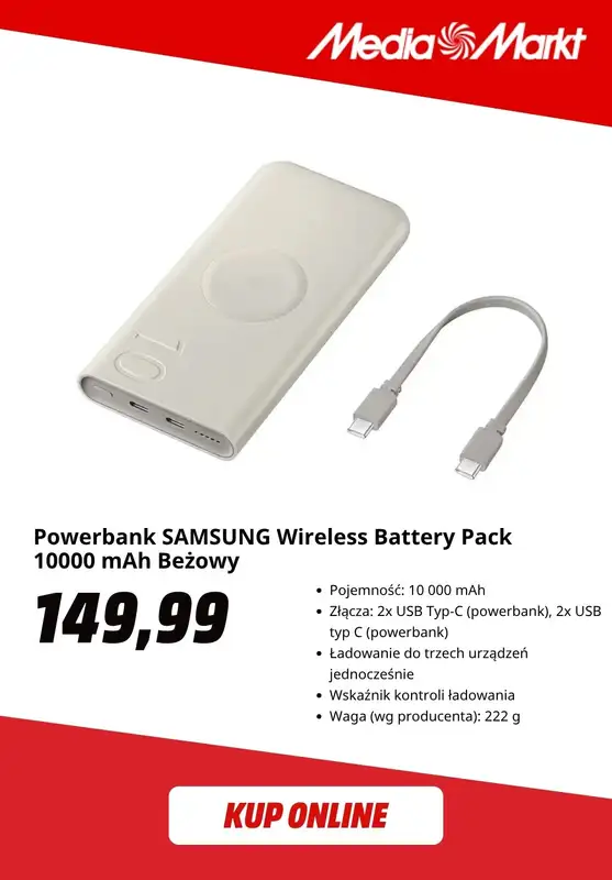 Media Markt - gazetka promocyjna Powerbanki w super cenach od czwartku 30.07 do soboty 08.08 - strona 6