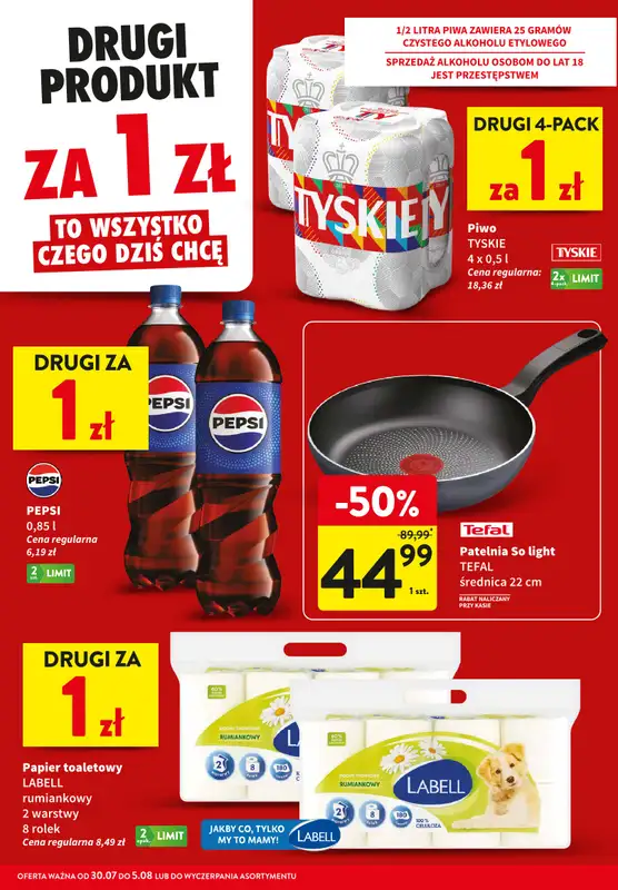 Intermarche - gazetka promocyjna Wielkie otwarcie! Intermarche Radlin! od czwartku 30.07 do środy 05.08 - strona 10