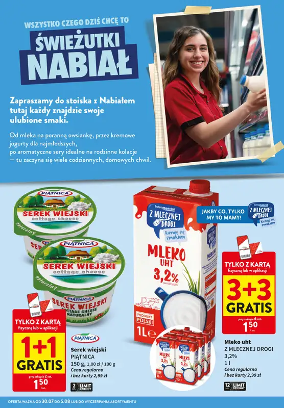 Intermarche - gazetka promocyjna Wielkie otwarcie! Intermarche Radlin! od czwartku 30.07 do środy 05.08 - strona 8