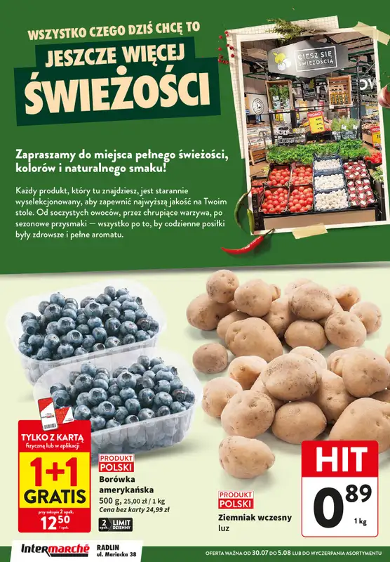 Intermarche - gazetka promocyjna Wielkie otwarcie! Intermarche Radlin! od czwartku 30.07 do środy 05.08 - strona 3