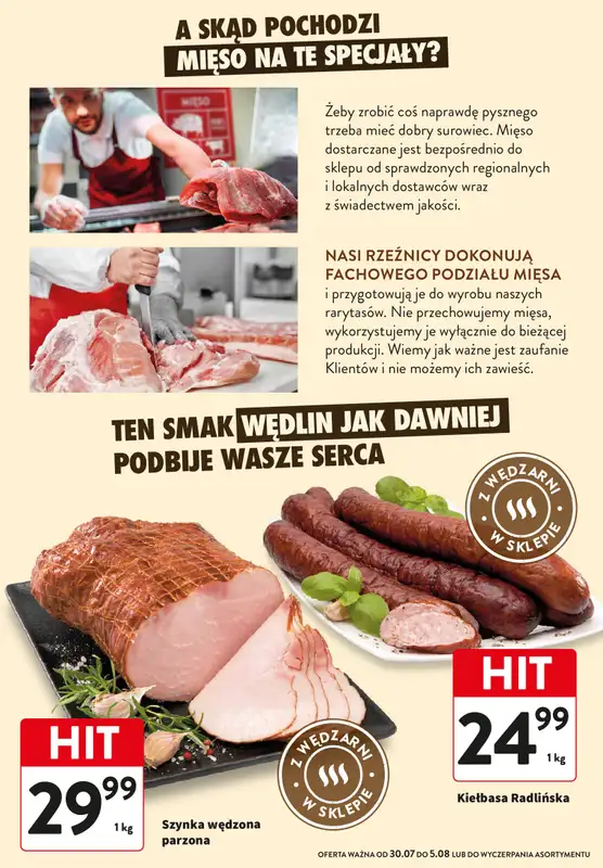 Intermarche - gazetka promocyjna Wielkie otwarcie! Intermarche Radlin! od czwartku 30.07 do środy 05.08 - strona 5