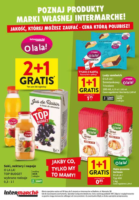 Intermarche - gazetka promocyjna Wielkie otwarcie! Intermarche Radlin! od czwartku 30.07 do środy 05.08 - strona 12