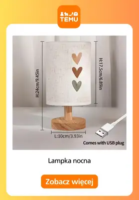 Temu - gazetka promocyjna Oświetlenie do domu od środy 29.07  - strona 7