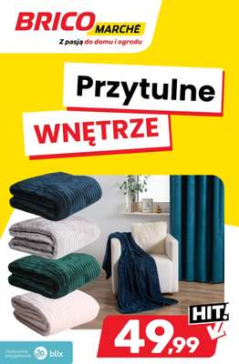 Bricomarche - gazetka promocyjna Przytulne wnętrze od środy 29.07 do soboty 08.08