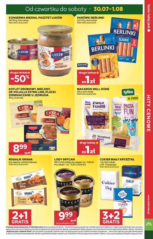 Stokrotka - gazetka promocyjna Gazetka Supermarket od czwartku 30.07 do środy 05.08 - strona 5