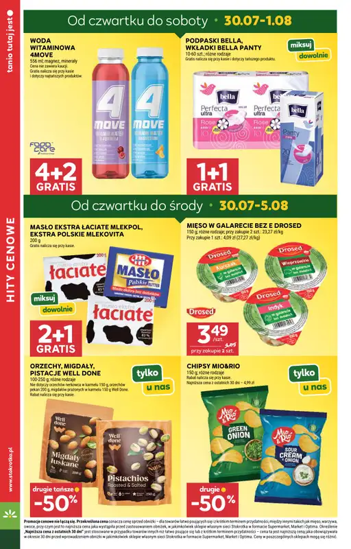 Stokrotka - gazetka promocyjna Gazetka Supermarket od czwartku 30.07 do środy 05.08 - strona 6