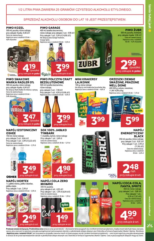 Stokrotka - gazetka promocyjna Gazetka Supermarket od czwartku 30.07 do środy 05.08 - strona 31