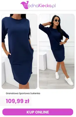 Modna Kiecka - gazetka promocyjna Sukienki dresowe od środy 29.07  - strona 5