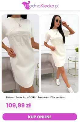Modna Kiecka - gazetka promocyjna Sukienki dresowe od środy 29.07  - strona 10