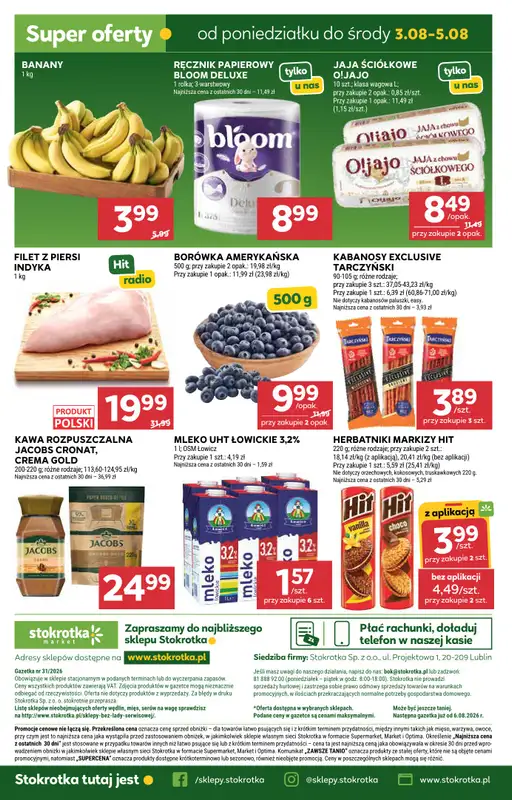 Stokrotka - gazetka promocyjna Gazetka Market od czwartku 30.07 do środy 05.08 - strona 31