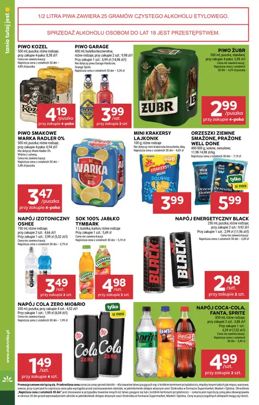 Stokrotka - gazetka promocyjna Gazetka Market od czwartku 30.07 do środy 05.08 - strona 24