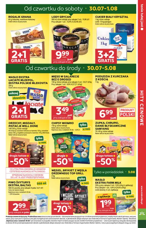 Stokrotka - gazetka promocyjna Gazetka Market od czwartku 30.07 do środy 05.08 - strona 5
