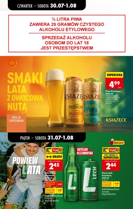 Biedronka - gazetka promocyjna Od czwartku od czwartku 30.07 do środy 05.08 - strona 64