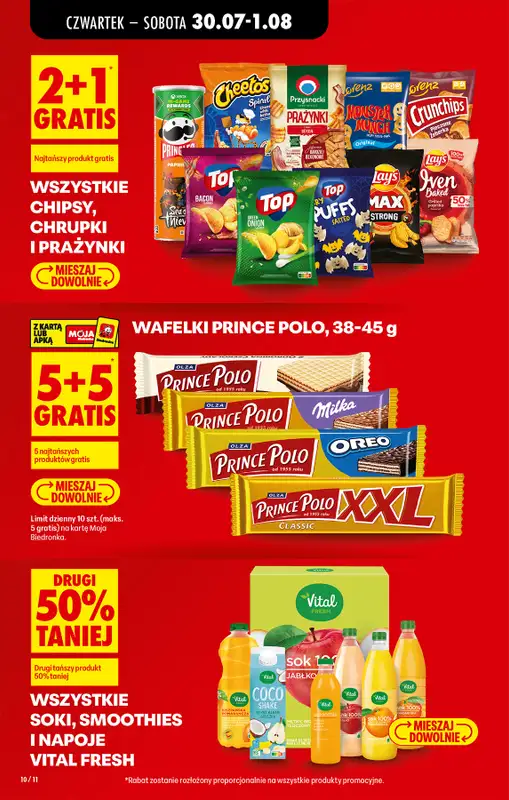 Biedronka - gazetka promocyjna Od czwartku od czwartku 30.07 do środy 05.08 - strona 14