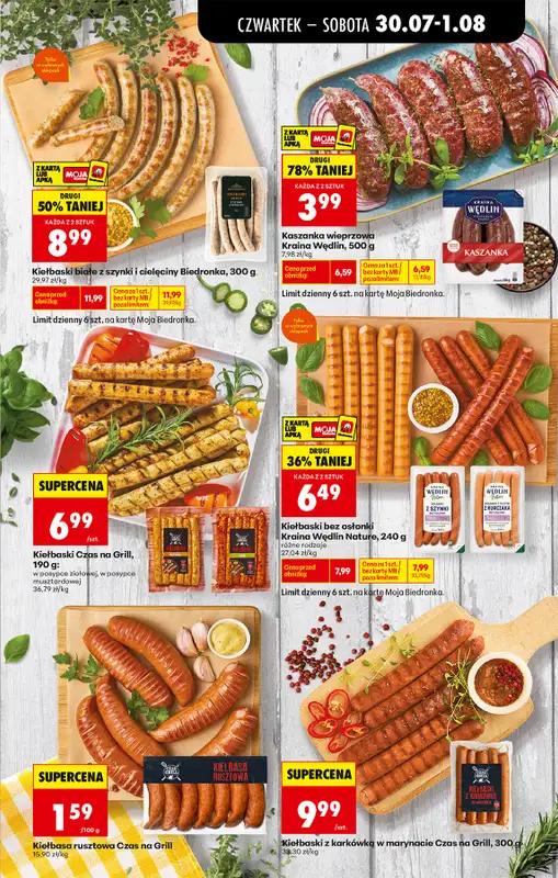 Biedronka - gazetka promocyjna Od czwartku od czwartku 30.07 do środy 05.08 - strona 45
