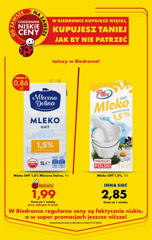 Biedronka - gazetka promocyjna Od czwartku, Z ladą tradycyjną od czwartku 30.07 do środy 05.08 - strona 82