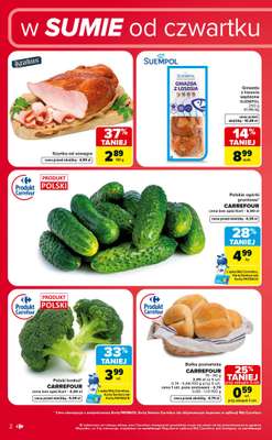 Carrefour - gazetka promocyjna Weekend okazji od czwartku od czwartku 30.07 do soboty 01.08 - strona 2