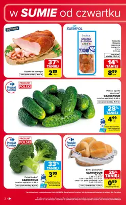 Carrefour Market - gazetka promocyjna Weekend okazji od czwartku od czwartku 30.07 do soboty 01.08 - strona 2
