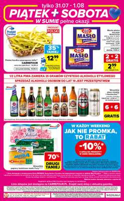 Carrefour Market - gazetka promocyjna Weekend okazji od czwartku od czwartku 30.07 do soboty 01.08 - strona 8