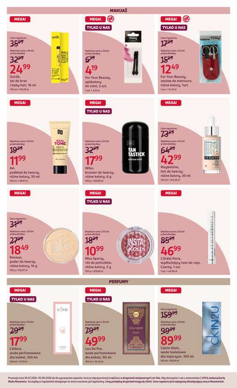 Rossmann - gazetka promocyjna Gazetka od czwartku 30.07 do środy 05.08 - strona 5